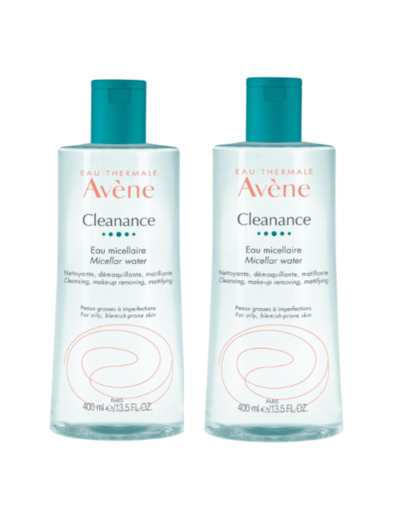 AVENE CLEANANCE EAU MICELLAIRE 2X400ML