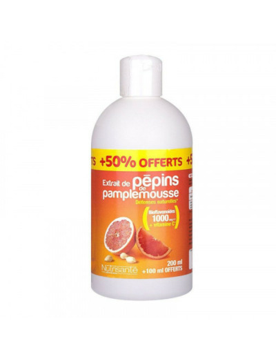 NUTRISANTE EXTRAIT PEPINS PAMPLEMOU 300ML