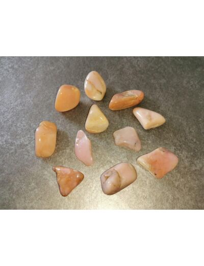Opale des andes pink pierres roulées
