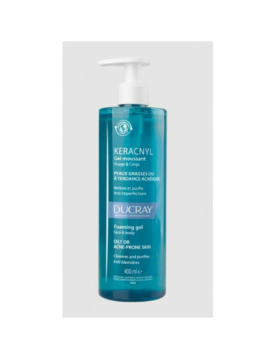 DUCRAY KERACNYL GEL MOUST FL400ML 1