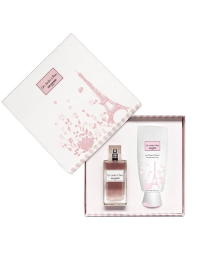 Un Jardin à Paris Coffret ET Vaporisateur 100ml+Lait Corps Parfumé 100ml
