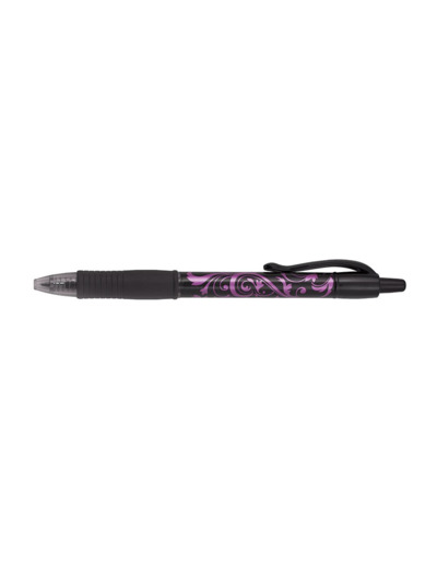 Stylo roller encre gel "G-2 Victoria" - Rose