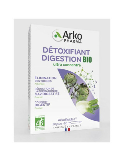AKF ARTICH FENOUIL BTE 20 AMP 10ML