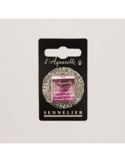 Peinture Aquarelle Extra-Fine Sennelier, 680 Magenta Permanent S3