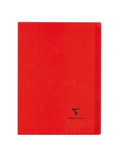 Cahier "Koverbook" - Polypro - 24x32 - 96 pages - Séyès - Rouge