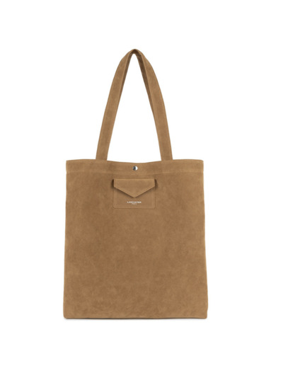 Lancaster Suedine KBA Tote Bag Camel