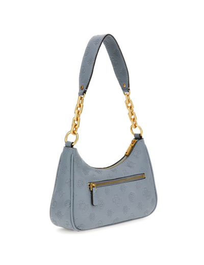 Guess Izzy Sac épaule Logo pivoine Light denim