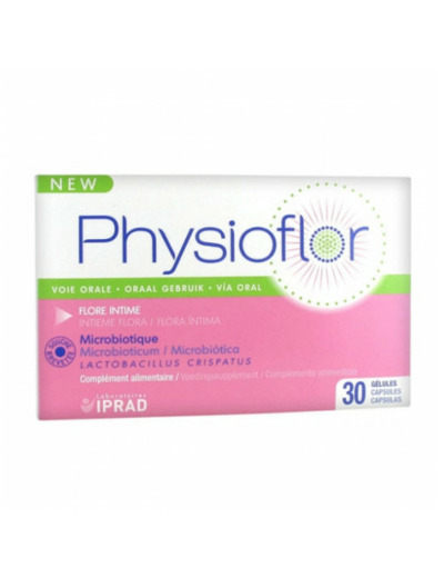 Voie Orale Flore Intime 30 Gelules Physioflor