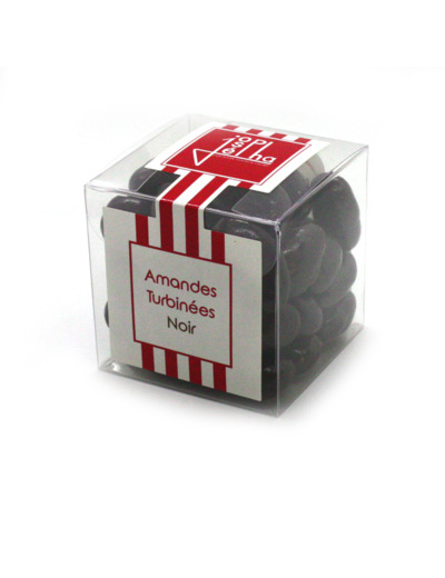 Amandes enrobées chocolat noir - 200g