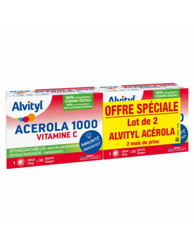 ALV ACEROLA 1000 B/60 COMP A CROQUER