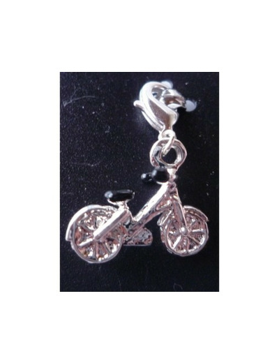 Pendentif bicyclette argent