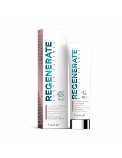 Dentifrice Hypersensibilité 75ml Goût Menthe Douce Regenerate