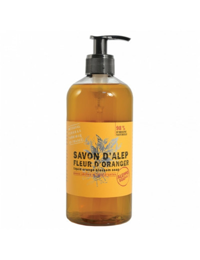 Savon D'alep Liquide Fleur D'oranger 500ml Tadé