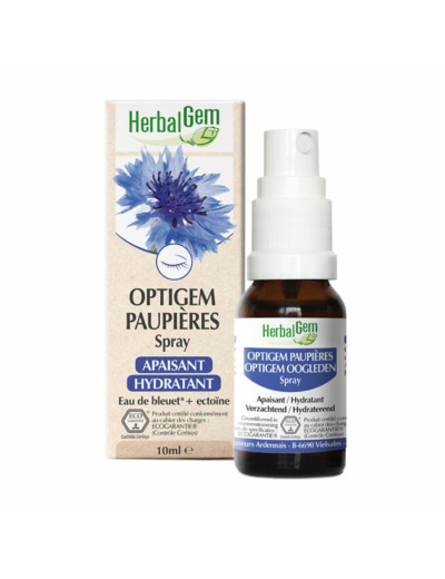 HERBALGEM OPTIGEM SPR PAUPIERES BIO 10ML