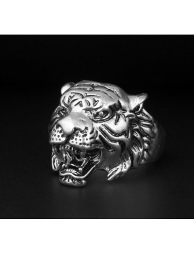 Bague homme tigre