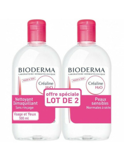 BIODERMA CREALINE H2O S/PARFUM 500500ML
