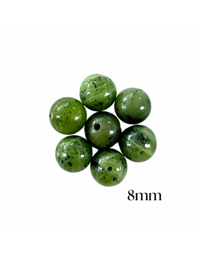 PERLES JADE NEPHRITE