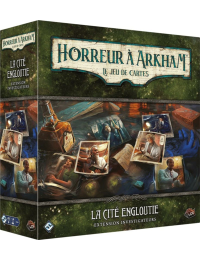 Arkham JCE : La Cité Engloutie (Investigateurs)