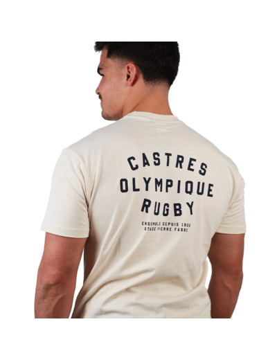 T-SHIRT CO BEIGE