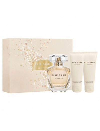 ELIE SAAB Le Parfum Coffret EP Vaporisateur 90ml+Lait Corps 75ml+Gel Douche 75ml