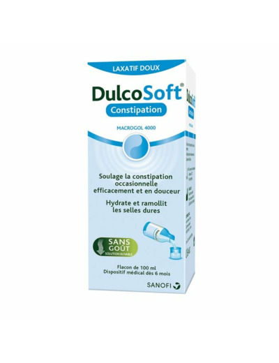 Constipation Laxatif Doux Macrogol 4000 100ml Dulcosoft