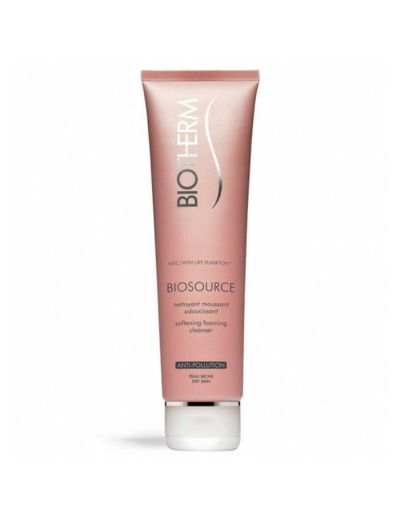 Nettoyant Moussant Adoucissant 150ml Biosource Peau Seche Biotherm