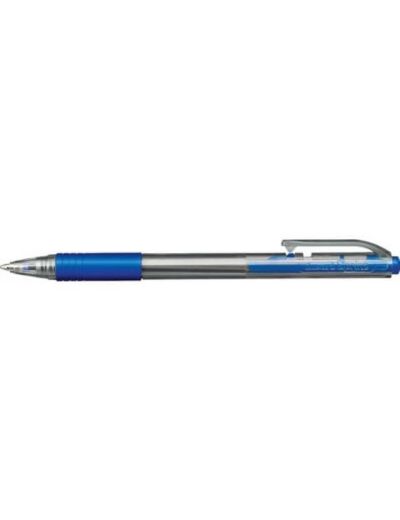 Stylo à bille rétractable "Spring Grip", bleu