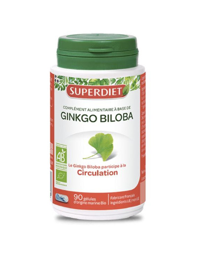 SUPERDIET GINKGO BIO GELU90