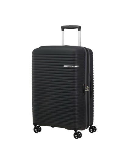 American Tourister Liftoff Valise 68cm Extensible 4 Roues TSA Black