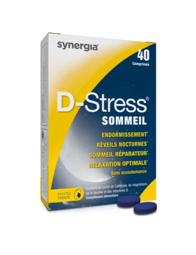 D-stress Sommeil 40 Comprimes Synergia