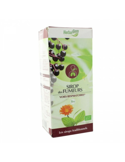 Sirop Des Fumeurs Bio Poumons 150ml Herbalgem