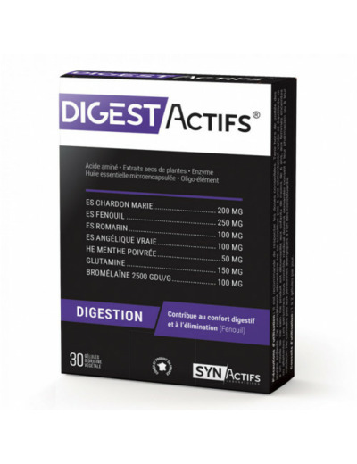 DigestActifs Bio 30 gélules Synactifs