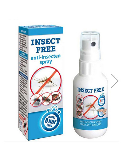 INSECT FREE  SPRAY ANTI INSECTES