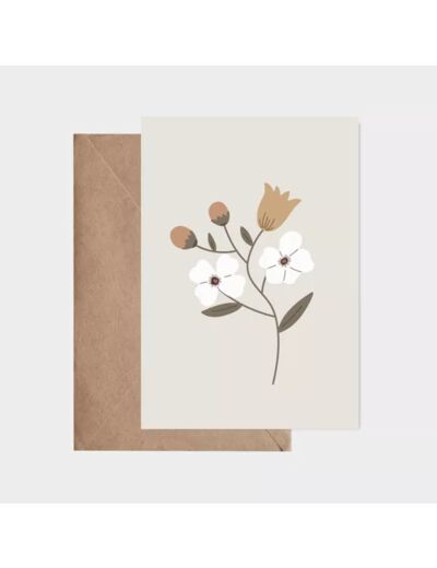 Carte postale Fleur