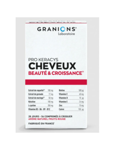 GRANIONS PRO KERACYS CHEVEUX CPR BEAU/VIT