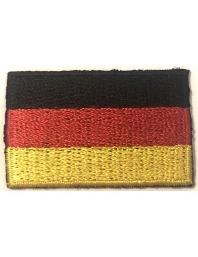 Écusson thermocollant drapeau Allemagne