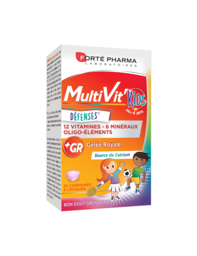 FORTE PHARMA MULTIVITapos 4G KIDS 30CPS