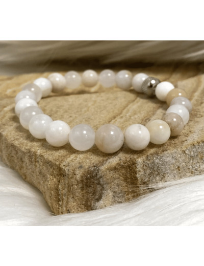 BRACELET OPALE ROSE