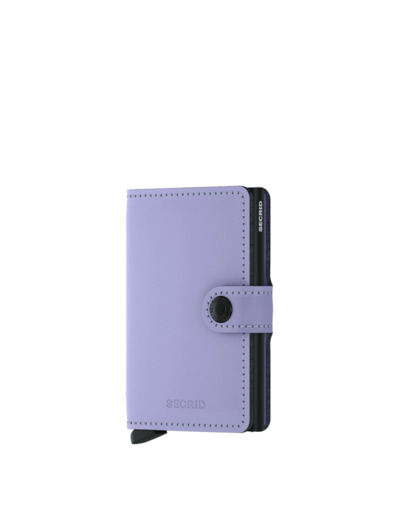 Secrid Porte-Carte Miniwallet Lilac Black