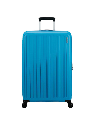 American Tourister Rejoy 77 cm Valise Trolley Verticale 4 Roues Azur Blue