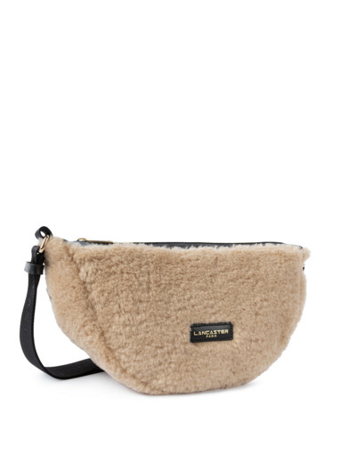 Lancaster Moumoute Sac Banane 518-054 Beige Noir