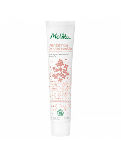 Dentifrice gencives sensibles à la Badiane 75ml Melvita