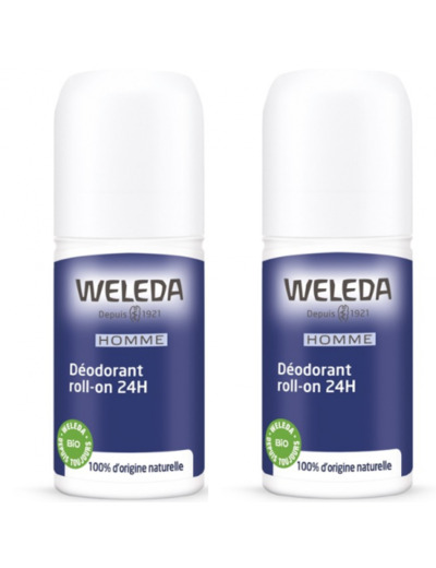 WELEDA DEOD ROLL-ON HOM 2X50ML