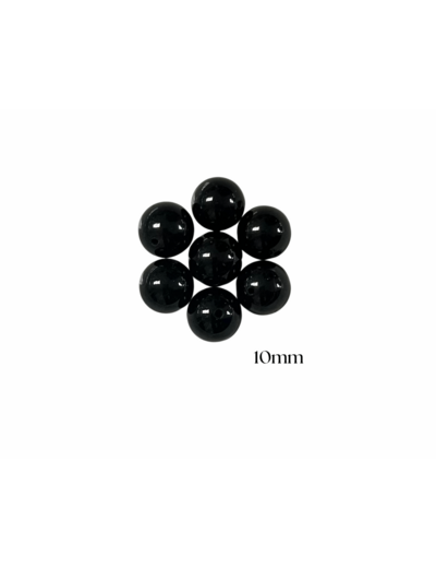 PERLES TOURMALINE NOIRE