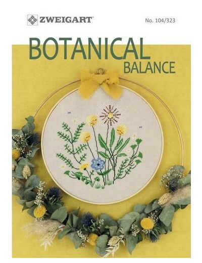 Livre broderie Botanical balance 323 ZWEIGART