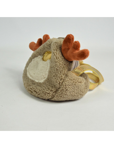 Le Voyage en Panier Rodolphe Sac Enfant Renne Taupe