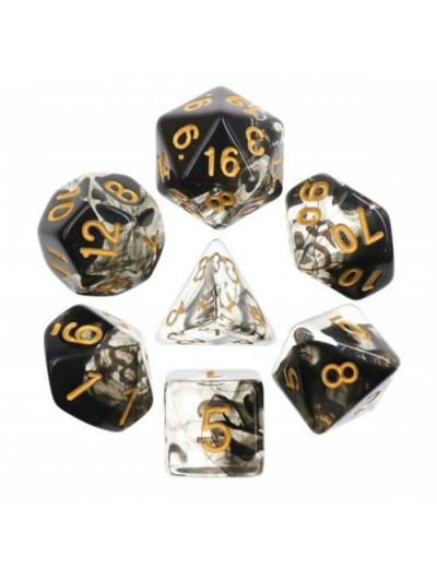 Lot de 7 dés en boîte – Dark Cloud