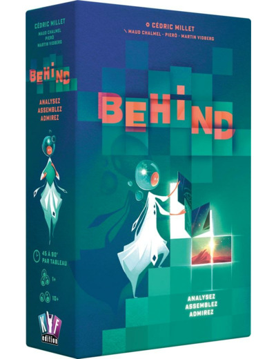 Behind