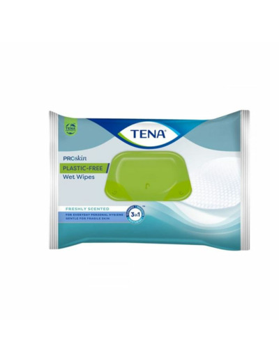 TENA WET WIPES PLAST S48