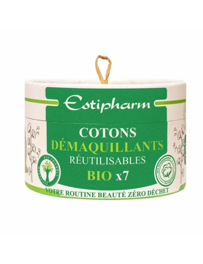 ESTIPHARM DEMAQUILLANT PACK COTON BIO X7